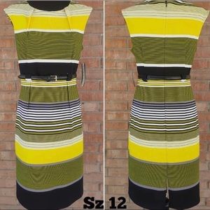 NWT💛Peach Velvet Sheath Dress size 12💛